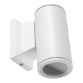 Aigostar - Aplique de parede para exterior redondo 1xGU10/230V IP65 branco