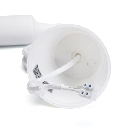 Aigostar - Cabo de alimentação 1xE27/60W/250V branco