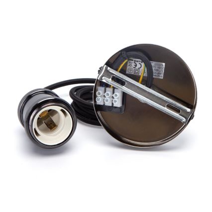 Aigostar - Cabo de carregamento 1xE27/60W/230V antracite