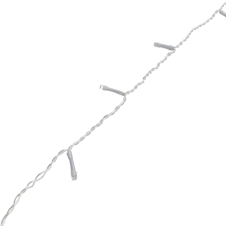 Aigostar - LED Guirlanda para exterior 150xLED/6W/230V/8 funções 1,5x1m IP44 branco frio + controlo remoto