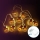 Aigostar - Cadeia de luzes LED 20xLED/3xAA 3m luz branca quente em forma de boneco de neve