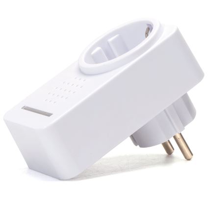 Aigostar - Campainha Sem Fios Plug-in 1Z 230V IPX4 branco