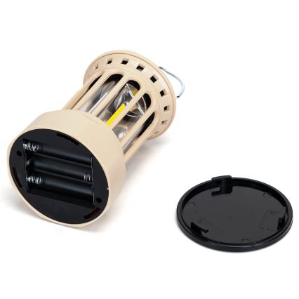 Aigostar - Candeeiro de campismo portátil LED/3W/3xAA