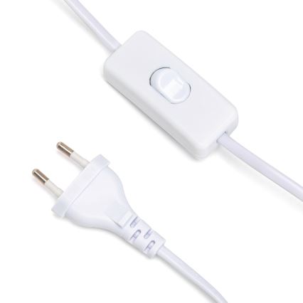 Aigostar - Candeeiro de mesa 1xE14/40W/230V branco