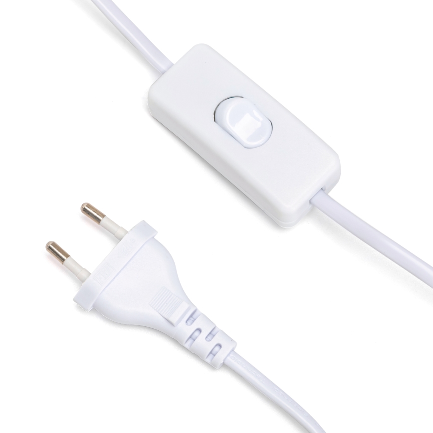 Aigostar - Candeeiro de mesa 1xE14/40W/230V branco