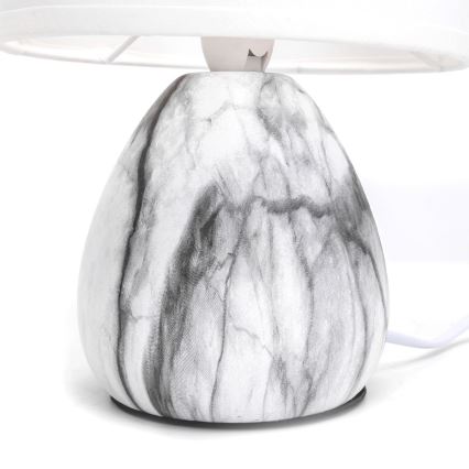 Aigostar - Candeeiro de mesa 1xE14/40W/230V branco