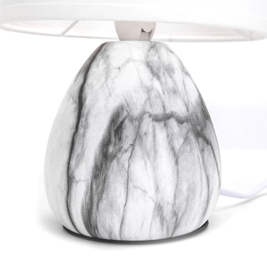 Aigostar - Candeeiro de mesa 1xE14/40W/230V branco