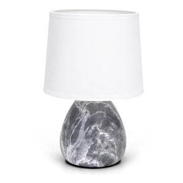 Aigostar - Candeeiro de mesa 1xE14/40W/230V cinzento