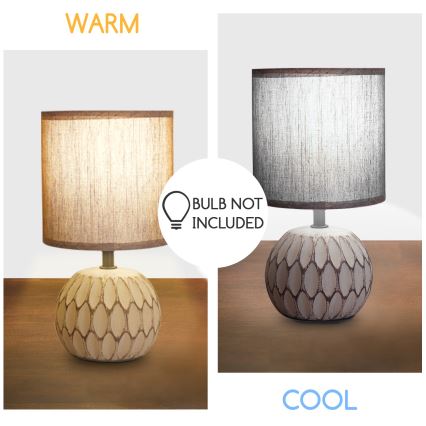 Aigostar - Candeeiro de mesa 1xE14/40W/230V roxo