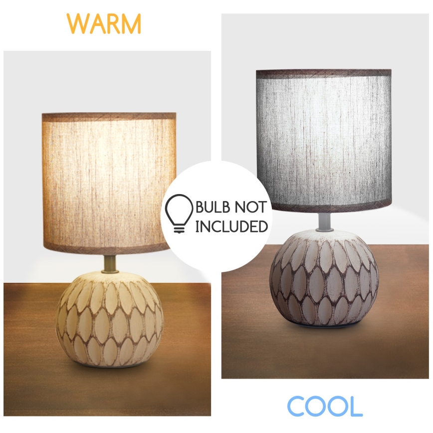 Aigostar - Candeeiro de mesa 1xE14/40W/230V roxo