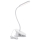 Aigostar - Candeeiro de mesa LED com regulação com clipe LED/2,5W/5V branco