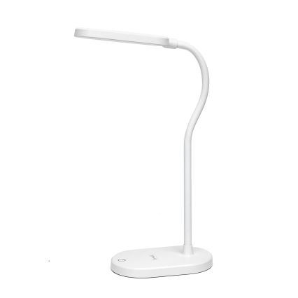 Aigostar - Candeeiro de mesa LED com regulação e carregamento sem fios LED/2,5W/5V branco