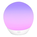 Aigostar - Candeeiro de mesa regulável LED RGBW LED/5,5W/5V Wi-Fi + controlo remoto