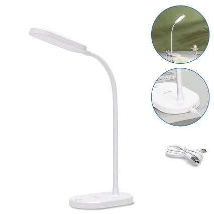 Aigostar - Candeeiro de mesa táctil LED com regulação LED/3W/5V