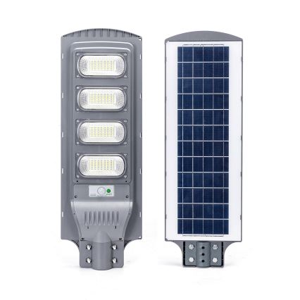 Aigostar - Candeeiro de rua solar LED com sensor LED/200W/3,2V 20000mAh IP65 6500K + comando
