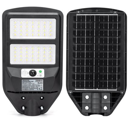 Aigostar - Candeeiro de rua solar LED com sensor LED/70W/3,2V 4000mAh IP65 6500K + comando