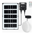 Aigostar - Candeeiro de teto solar LED com sensor LED/35W/3,7V 3000 mAh IP65 + controlo remoto