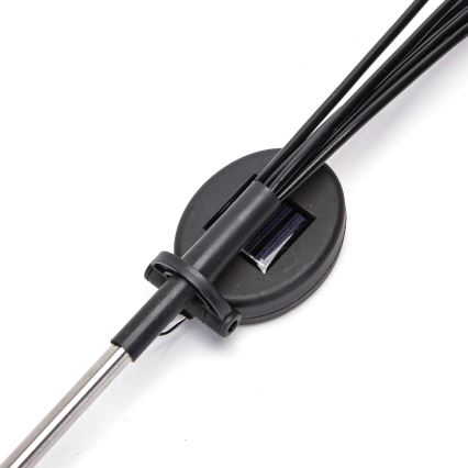 Aigostar - Candeeiro decorativo solar LED LED/0,04W/1,2V 68,5cm 300 mAh 2700K IP44