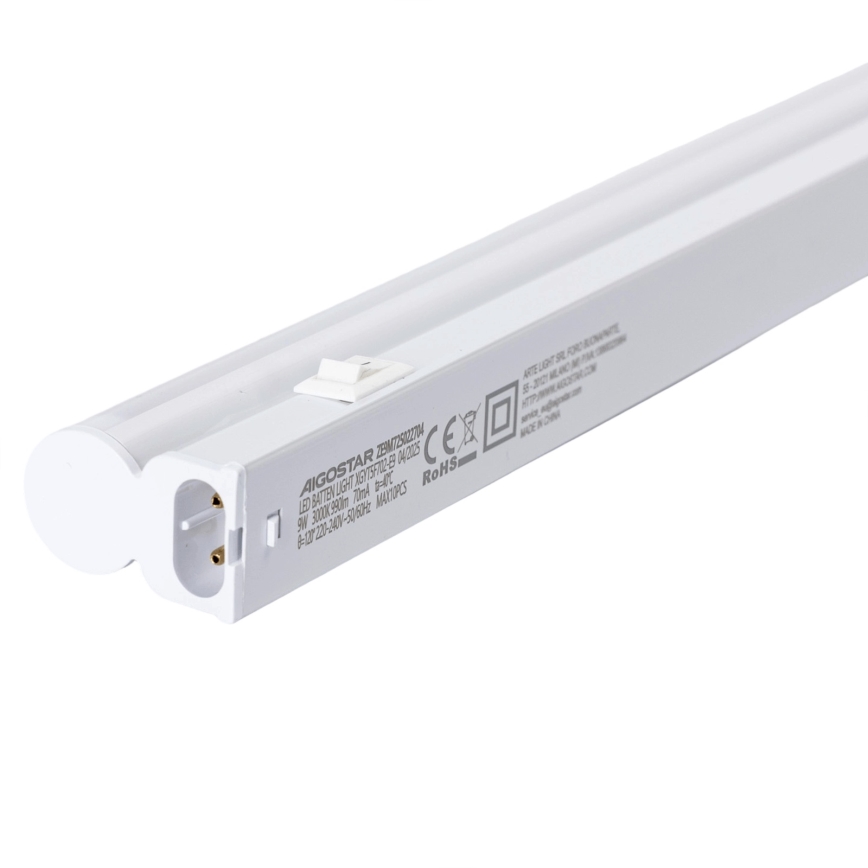 Aigostar - Candeeiro LED para instalação sob armários LED/9W/230V 3000K 57,2 cm