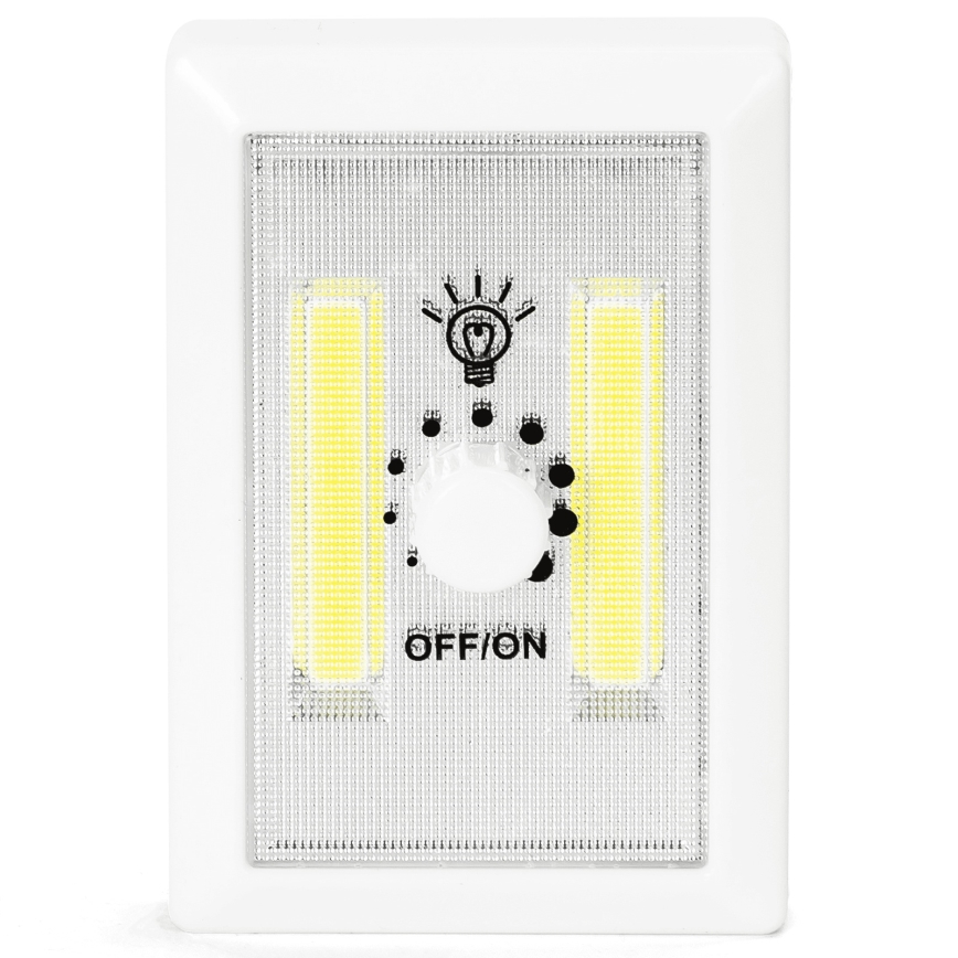 Aigostar - Candeeiro noturno portátil LED/3xAAA 6500K