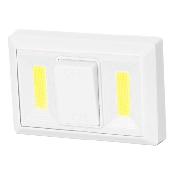 Aigostar - Candeeiro Noturno Portátil LED/4xAAA 6500K