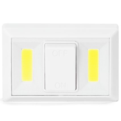 Aigostar - Candeeiro Noturno Portátil LED/4xAAA 6500K