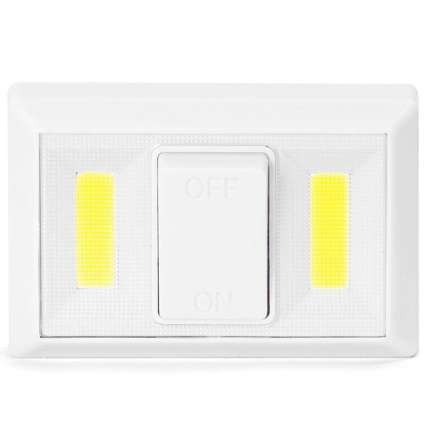 Aigostar - Candeeiro Noturno Portátil LED/4xAAA 6500K