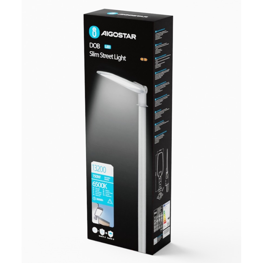 Aigostar - Candeeiro público LED LED/150W/230V 6500K IP65