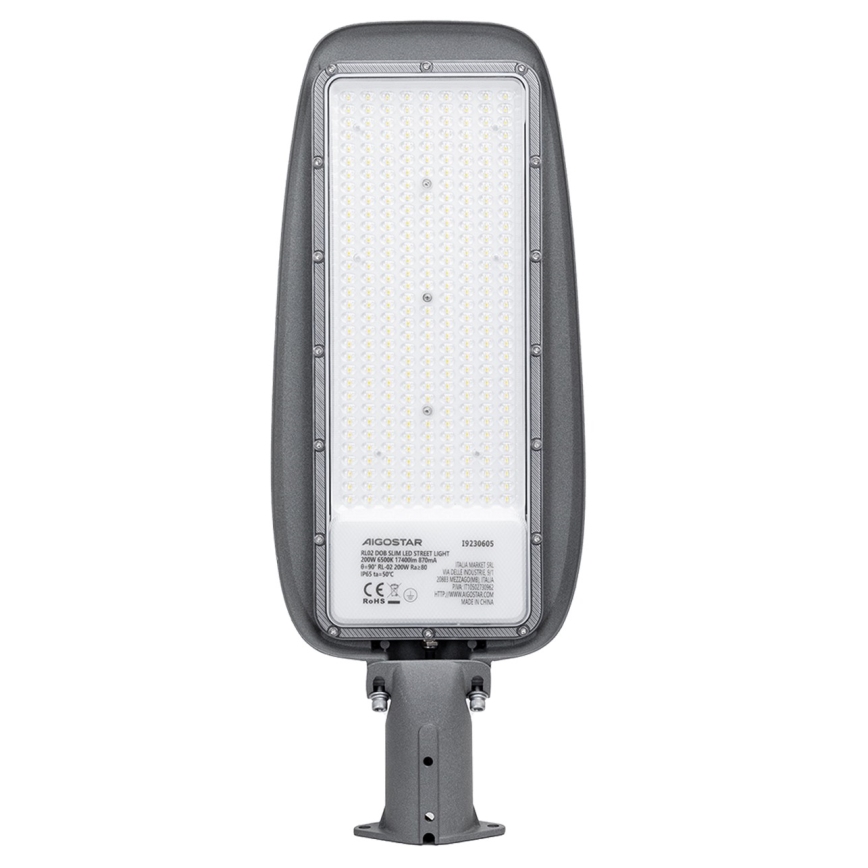 Aigostar - Candeeiro público LED LED/200W/230V 6500K IP65
