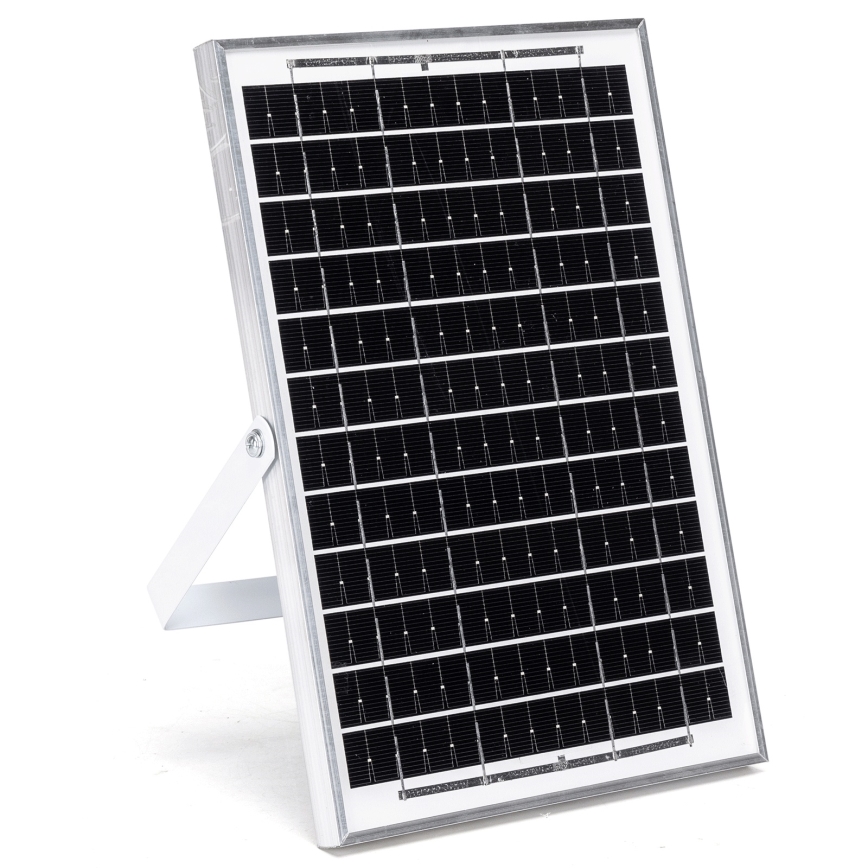 Aigostar - Candeeiro solar LED 2xLED/35W/12V 6000 mAh 6500K diâmetro 10 cm + comando