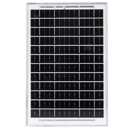 Aigostar - Candeeiro solar LED com sensor 2xLED/35W/12V 6000 mAh 6500K diâmetro 15 cm + comando