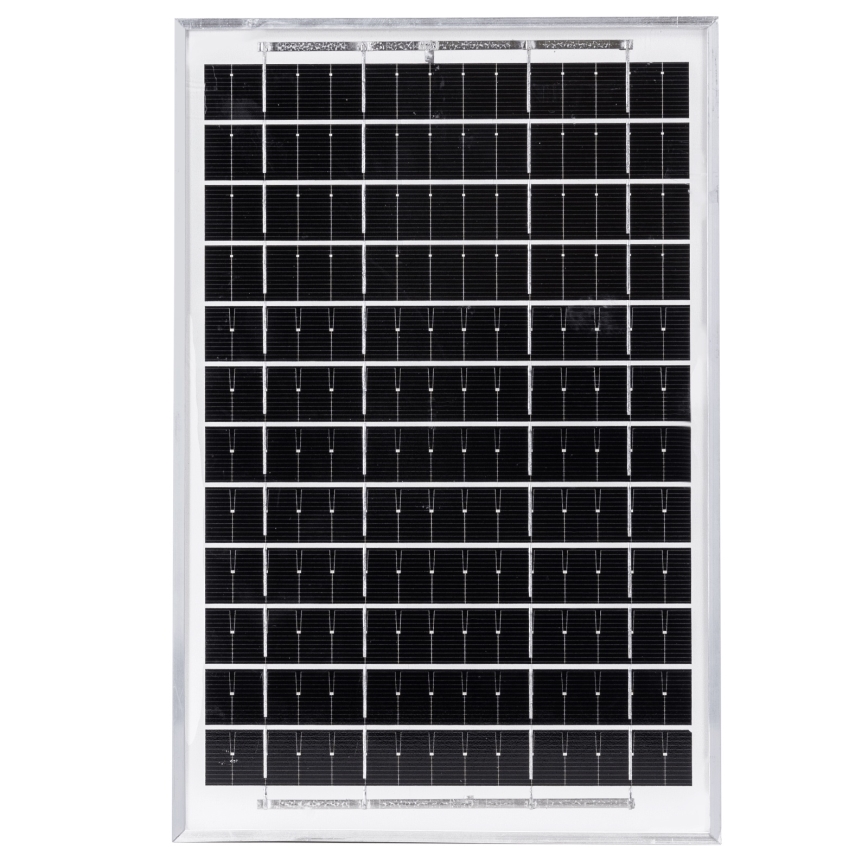 Aigostar - Candeeiro solar LED com sensor 2xLED/35W/12V 6000 mAh 6500K diâmetro 15 cm + comando