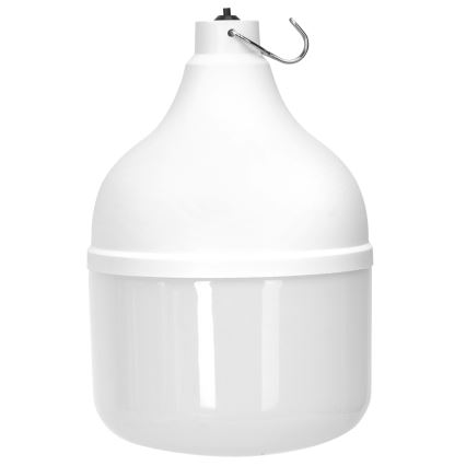 Aigostar - Candeeiro solar LED com sensor LED/70W/12V 6000 mAh 6500K diâmetro 12 cm + comando