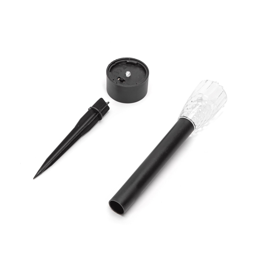 Aigostar - Candeeiro solar LED LED/0,006W/1,2V 40 mAh 6500K IP44 29,7 cm