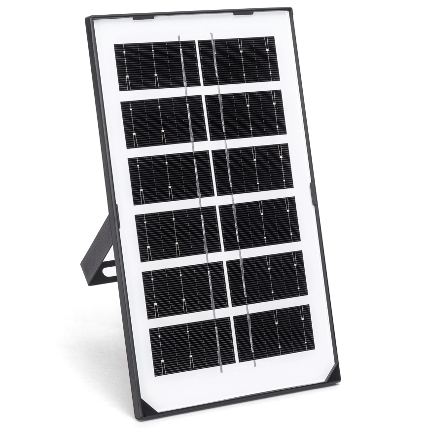 Aigostar - Candeeiro solar LED LED/35W/12V 3000 mAh 6500K diâmetro 10 cm + comando