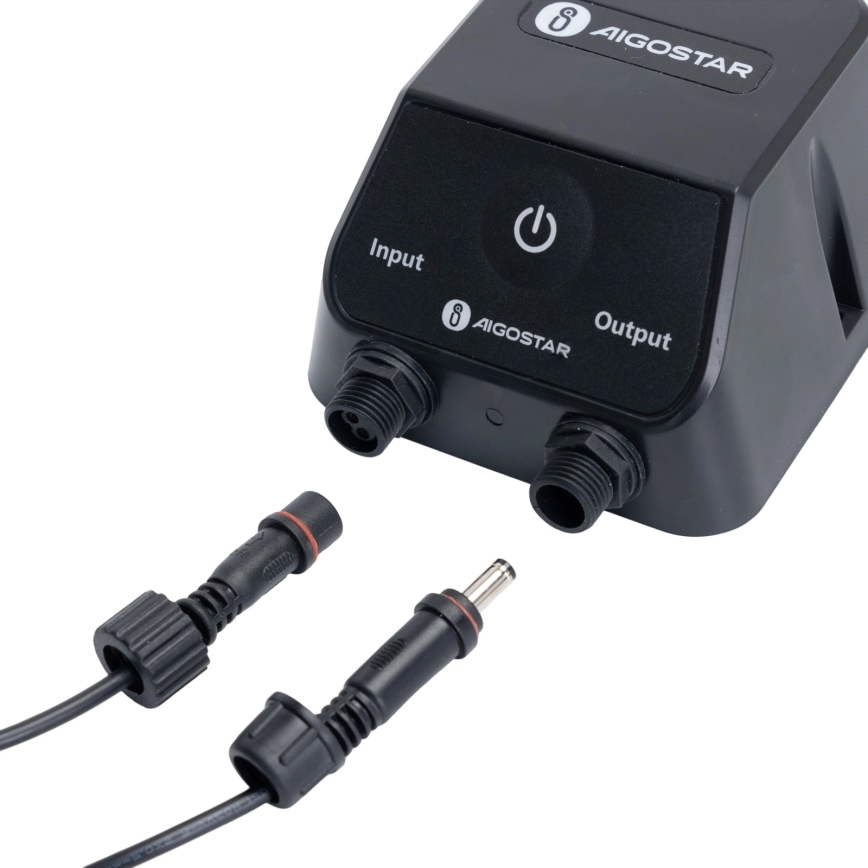 Aigostar - Candeeiro solar  LED RGBW regulável MESH LED/5W/3,7V 8000 mAh 2700K-6500K IP65 diâmetro 30 cm