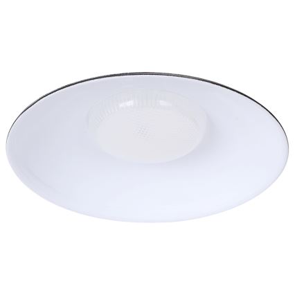 Aigostar - Lustre Solar LED com sensor, 70W/12V, 6000 mAh, 6500K, IP65, Ø 23,5 cm + controlo remoto