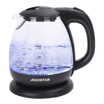 Aigostar - Chaleira elétrica rápida 1l 2200W/230V