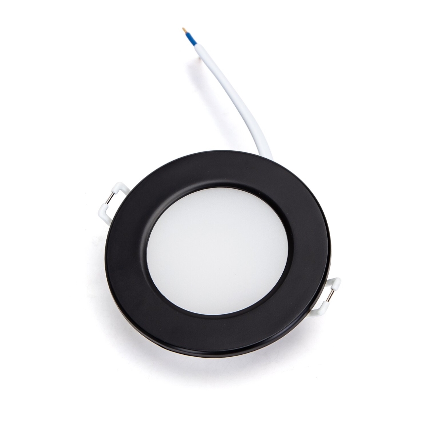 Aigostar - CONJUNTO 3x Focos de encastrar exterior LED LED/4,8W/230V 6500K IP65 preto