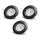 Aigostar - Conjunto 3x spot LED de embutir 1xGU10/4,5W/230V 4000K preto