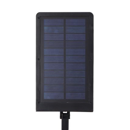 Aigostar - Conjunto 2x Lâmpada solar de rua LED com sensor LED/3W/3,7V1800 mAh IP44 3000/4000/5000K + controlo remoto