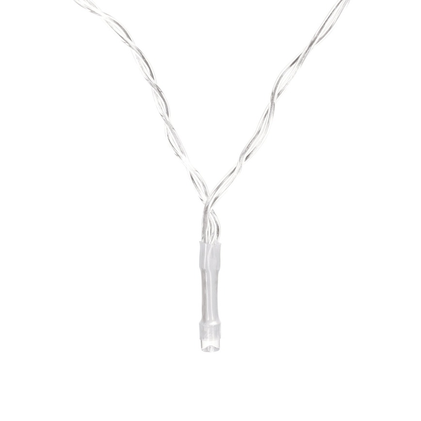 Aigostar - Cordão de luzes de Natal LED 20xLED/3xAA 2,3m em branco frio