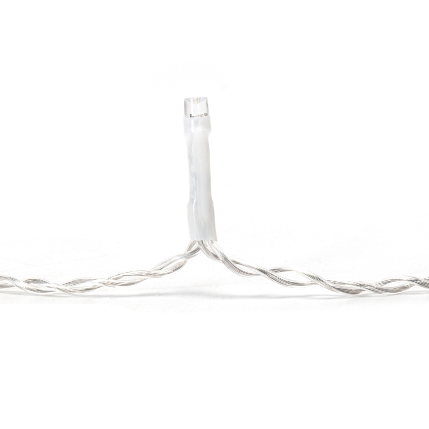 Aigostar - Guirlanda luminosa LED para exterior 300 LEDs/8 funções 15x0,4 m IP44 branco frio