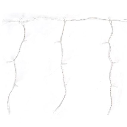 Aigostar - Guirlanda luminosa LED para exterior 300 LEDs/8 funções 15x0,4 m IP44 branco frio