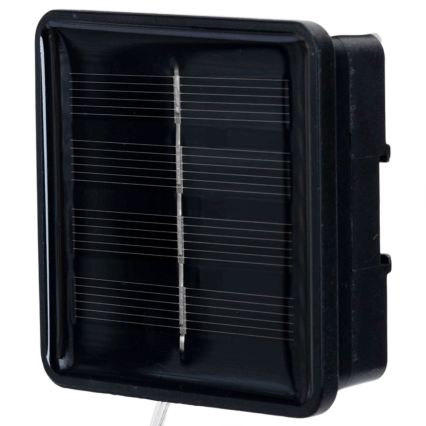 Aigostar - Cordão de Luzes de Natal Solar LED, 200 LEDs, 8 funções, 22 m, IP65, Branco Quente, 800 mAh