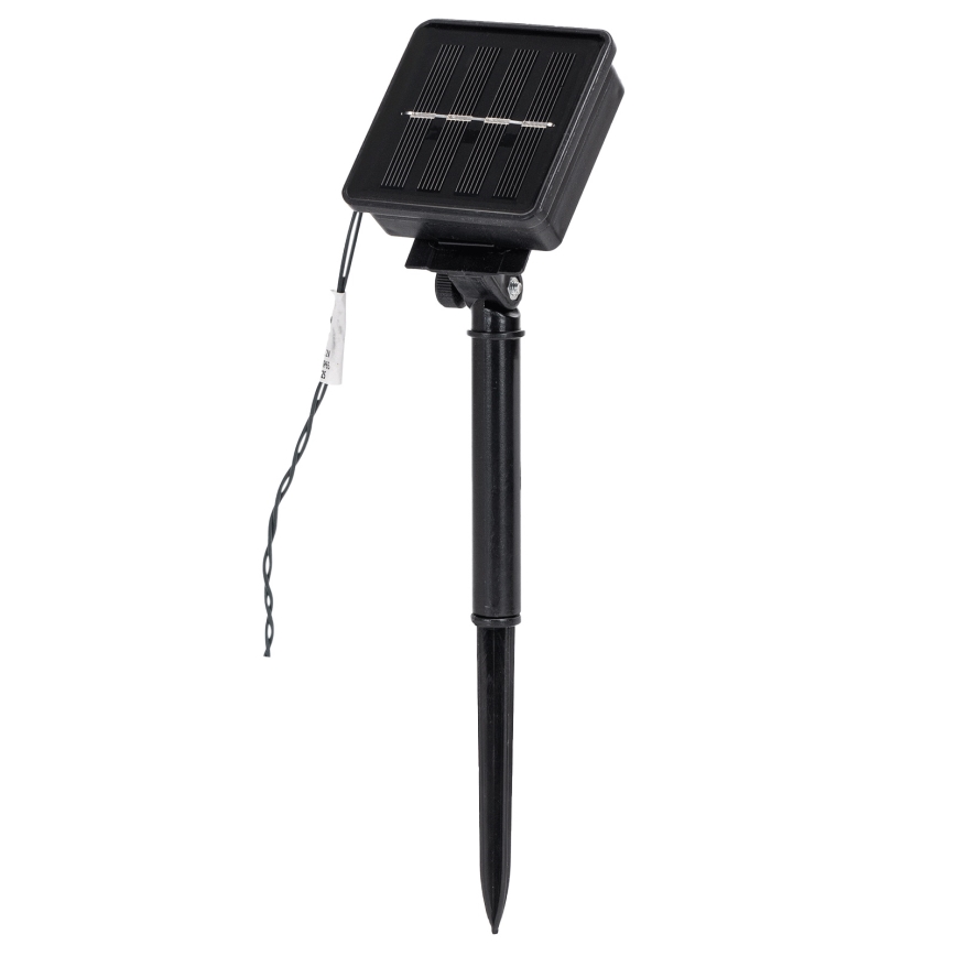 Aigostar - Cordão de Luzes de Natal Solar LED, 200 LEDs, 8 funções, 22 m, IP65, Branco Quente, 800 mAh