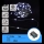 Aigostar - Cordão de luzes LED para exterior, 50 LEDs, 8 funções, 3x pilhas AA, 5,3 m, IP44, luz branca fria