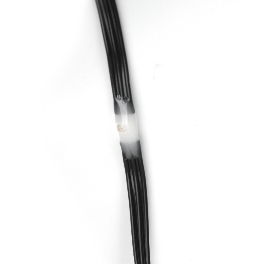 Aigostar - Cordão de luzes LED para exterior, 50 LEDs, 8 funções, 3x pilhas AA, 5,3 m, IP44, luz branca fria