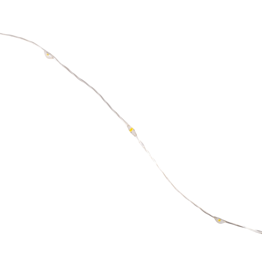 Aigostar - Cordão de luzes LED para exterior 900 LEDs / 8 funções 6 m IP44 branco quente