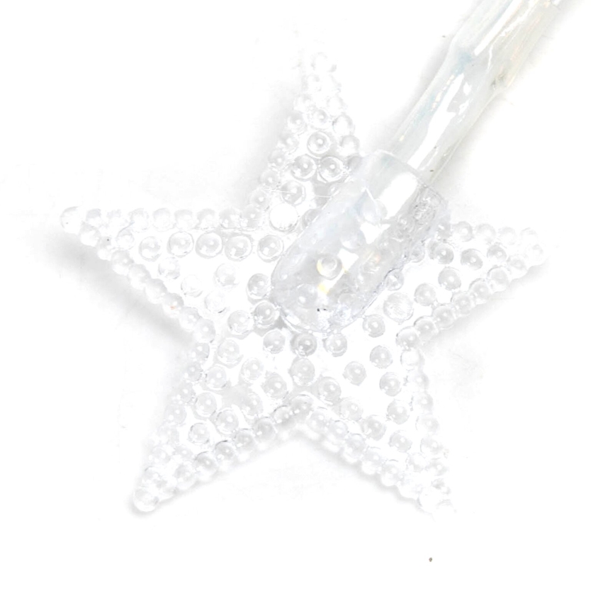 Aigostar - Cordão de luzes LED para Natal 20xLED/3xAA 3,3m estrelas